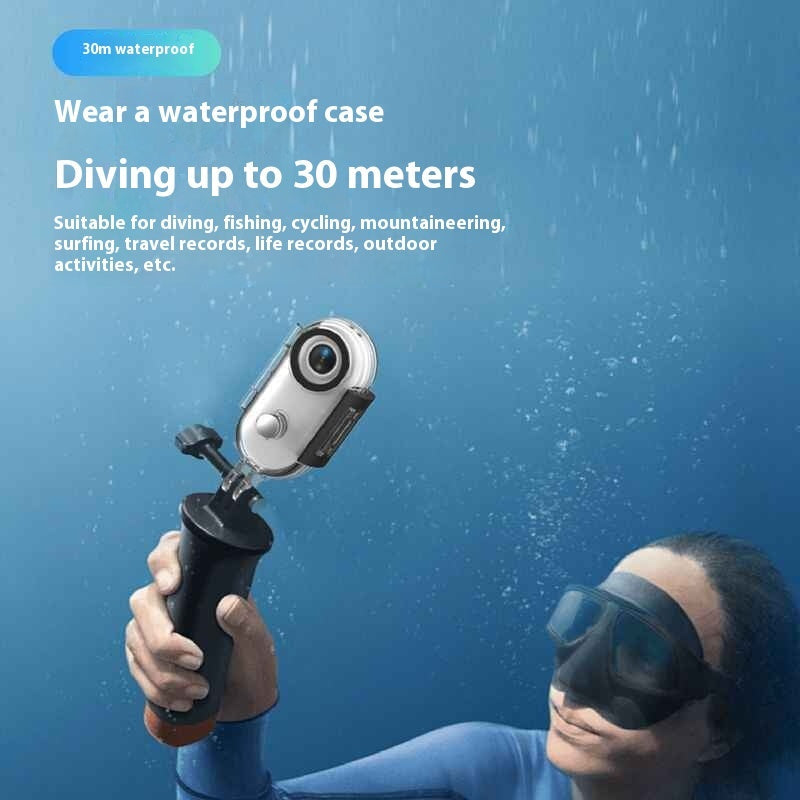 4K Mini Action Camera for Helmets