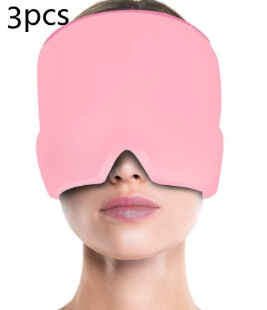 Ice Compress Headache Eye Mask Hat