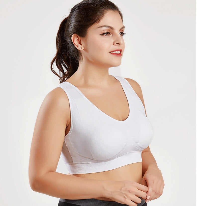 Seamless Shockproof Yoga Bra for Women
