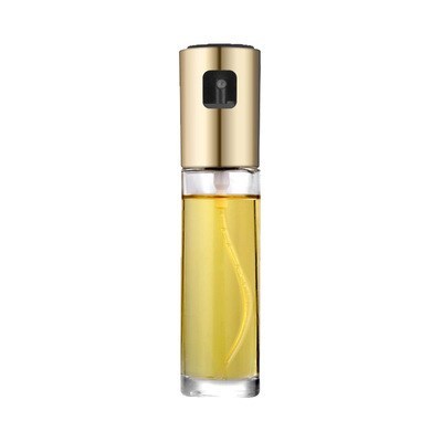 Using Push-Type Oil Spray Bottle for Baking and Frying