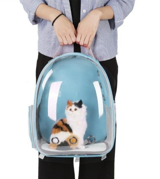 Full Transparent Cat Carrier Backpack