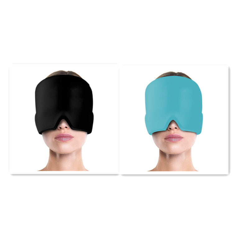 Ice Compress Headache Eye Mask Hat