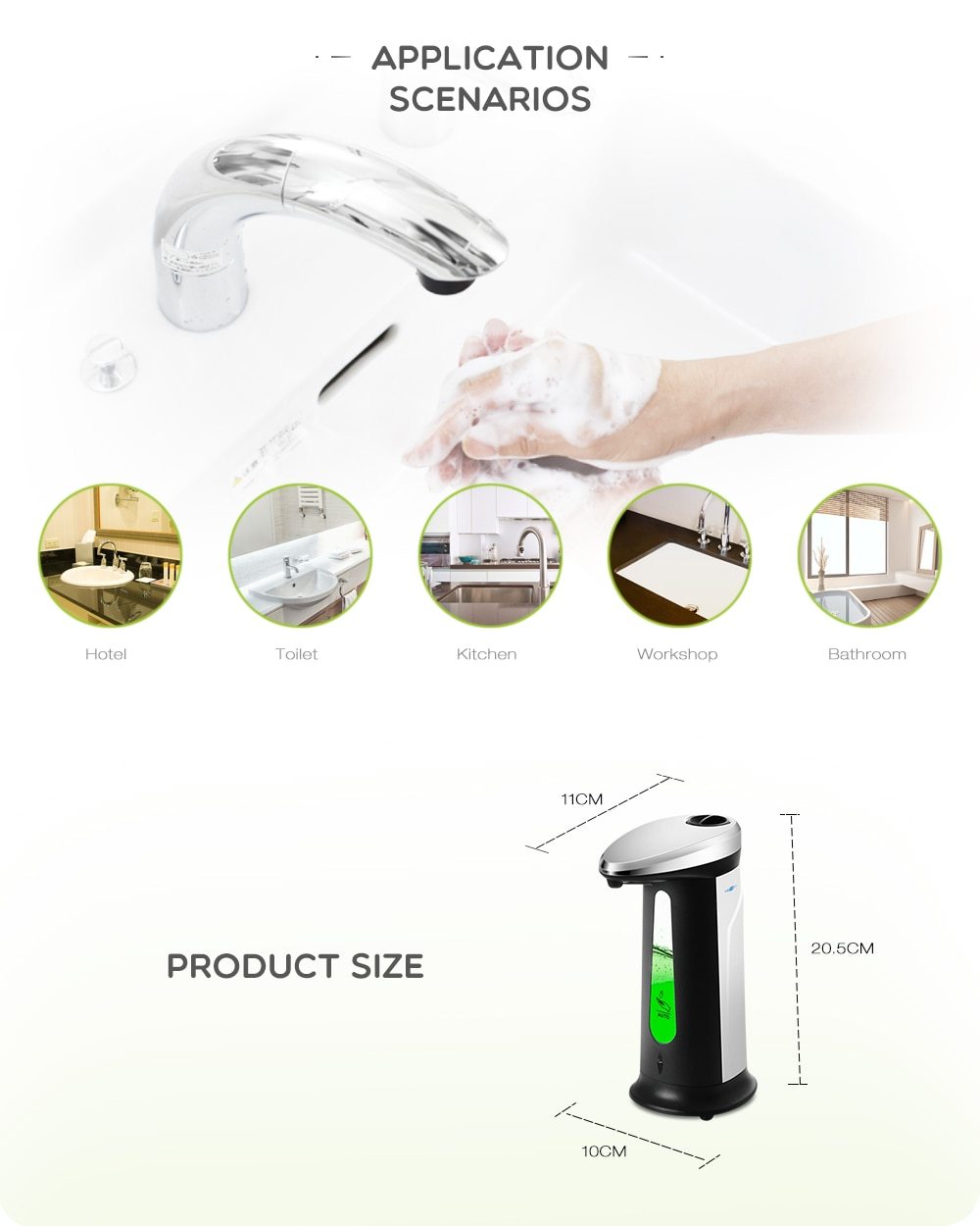 Touchless Automatic Soap Dispenser