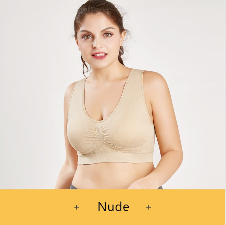 Seamless Shockproof Yoga Bra for Women