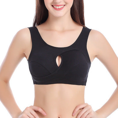 Cotton Anti-Expansion, Anti-Sag Support Bra
