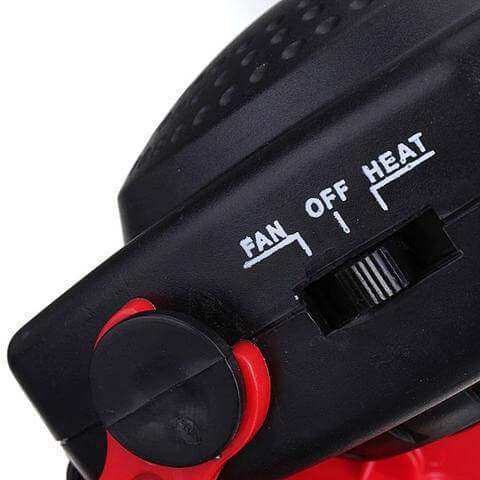 Portable Windshield Defroster clearing foggy windshield