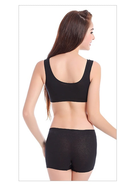 Cotton Anti-Expansion, Anti-Sag Support Bra
