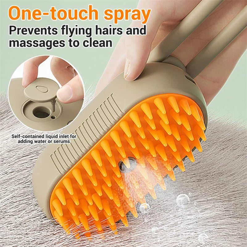 3-in-1 Electric Spray Pet Grooming Comb
