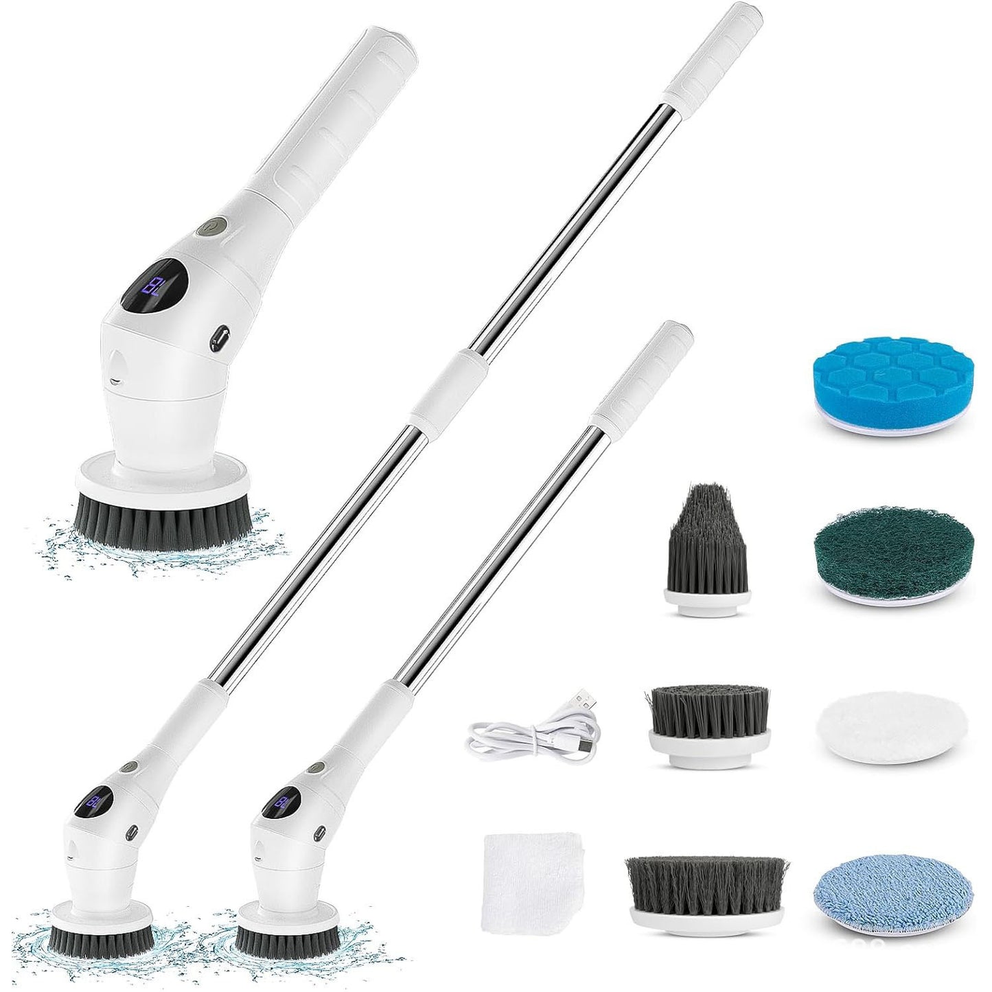8-in-1 Electric Cleaning Brush