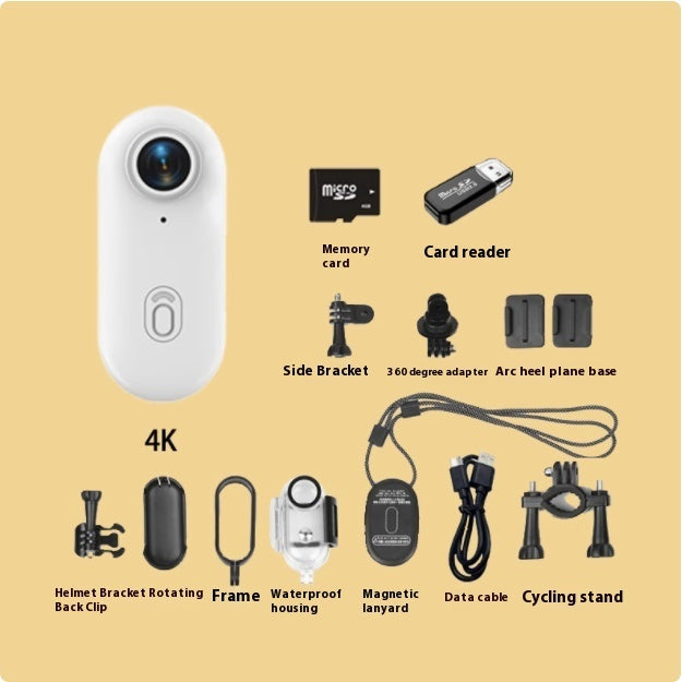 4K Mini Action Camera for Helmets