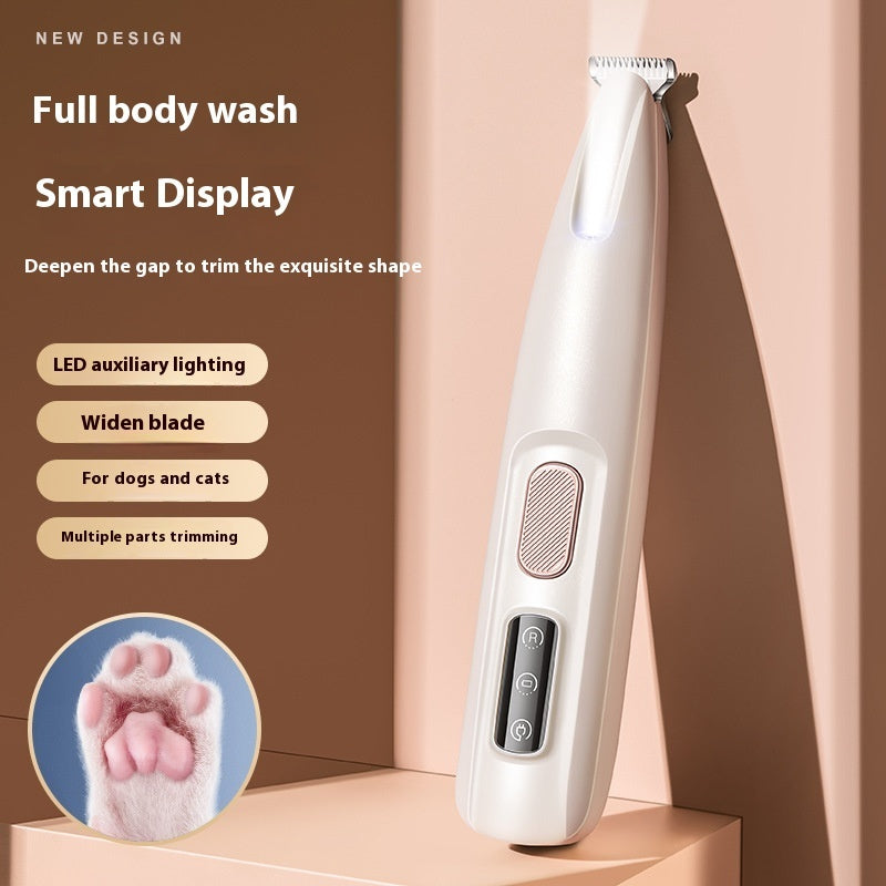 Pets Dog Paw Trimmer with LED Light