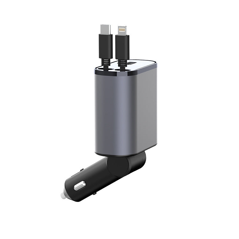 Super Fast USB & Type-C Adapter for Car Cigarette Lighter