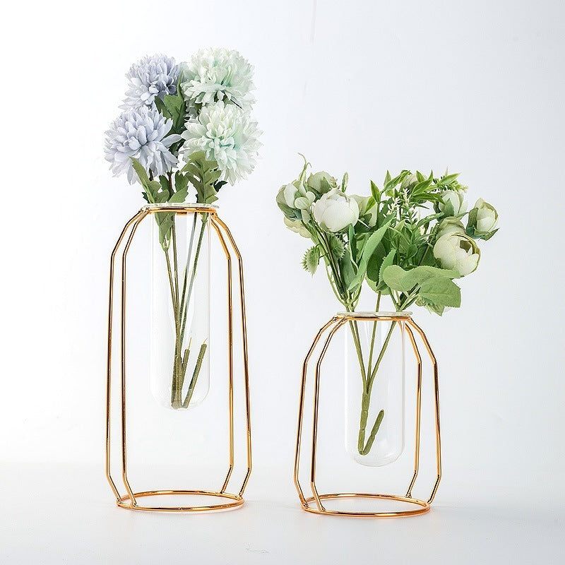 Modern Nordic Geometric Hydroponic Vase