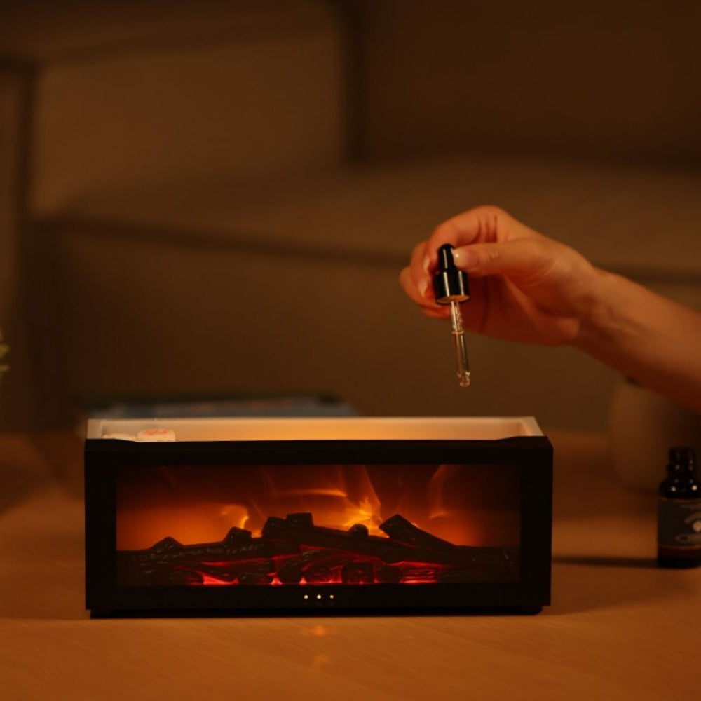 Fireplace Flame Aromatherapy Humidifier