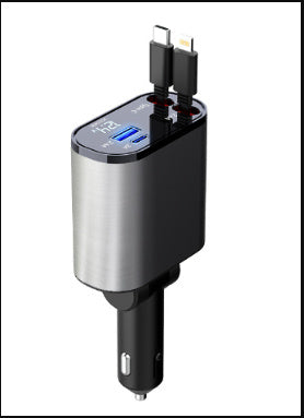 Super Fast USB & Type-C Adapter for Car Cigarette Lighter