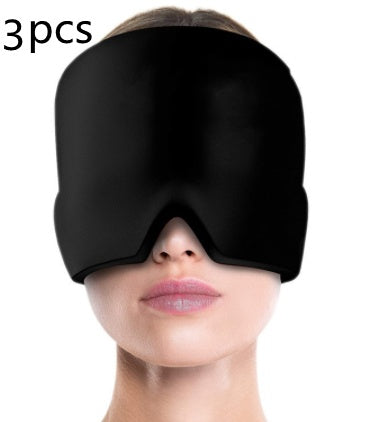 Ice Compress Headache Eye Mask Hat