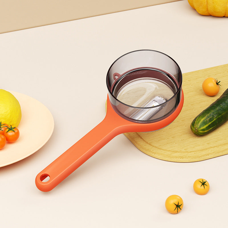 Kitchen Multi-Functional Peeler with Bucket Storage