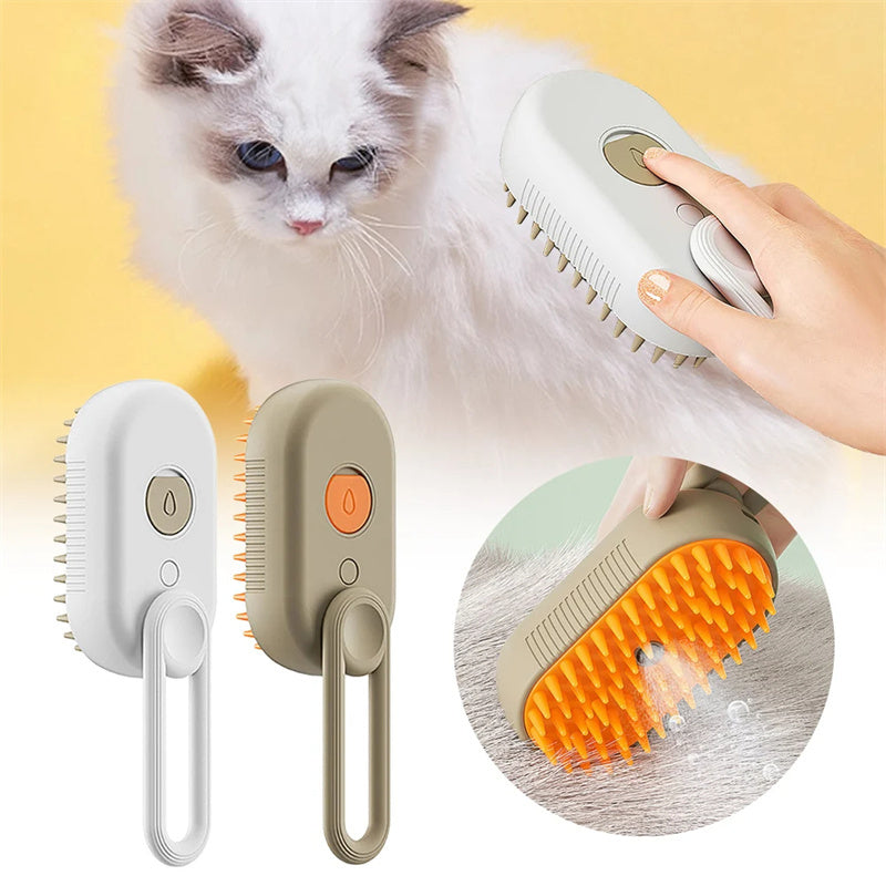 3-in-1 Electric Spray Pet Grooming Comb