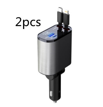 Super Fast USB & Type-C Adapter for Car Cigarette Lighter
