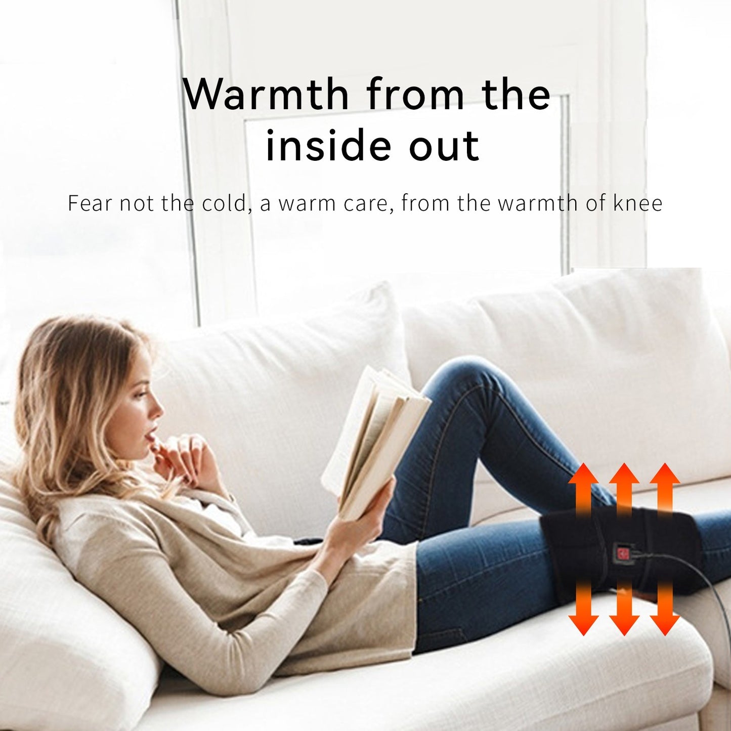 Heated Knee Warmers with Intelligent Temperature Control