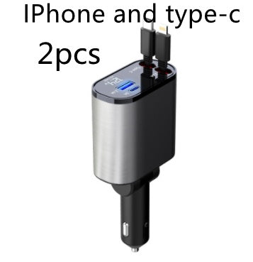 Super Fast USB & Type-C Adapter for Car Cigarette Lighter