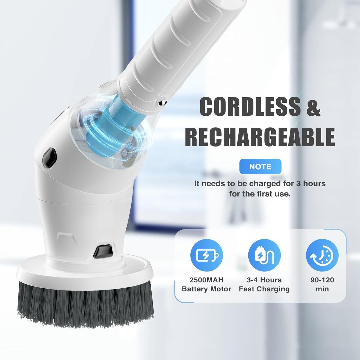 8-in-1 Electric Cleaning Brush