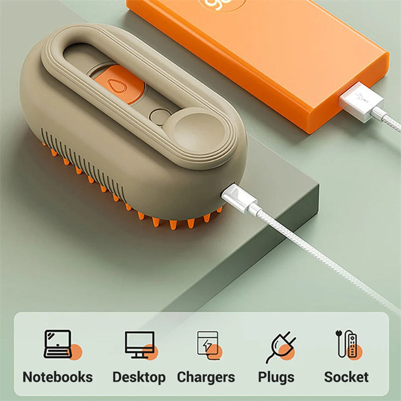 3-in-1 Electric Spray Pet Grooming Comb