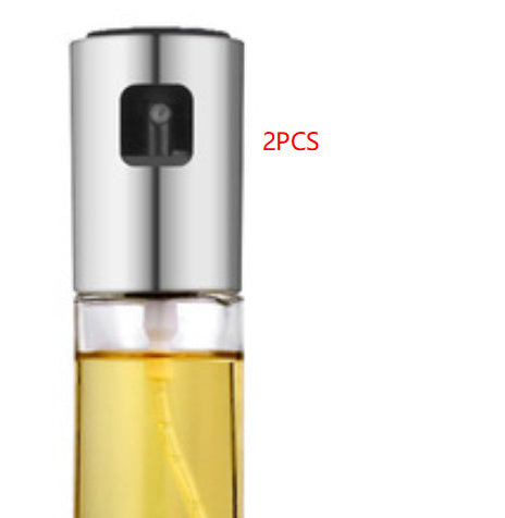 Close up Push-Type Oil Spray Bottle for Kitchen Cooking