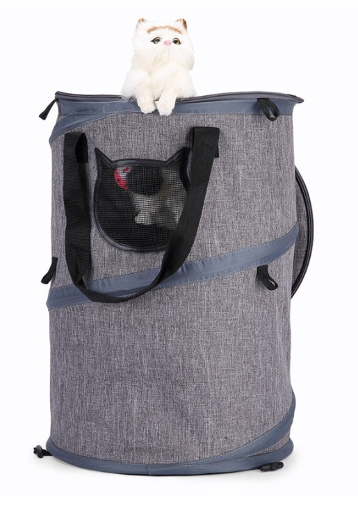 Fodable Pet Dog Cat Carrier Bag Outdoor Travel Cat Tunnel