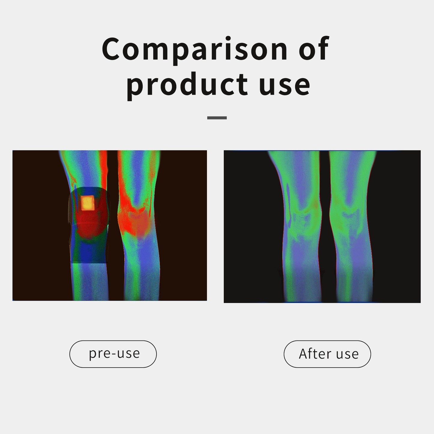 Heated Knee Warmers with Intelligent Temperature Control