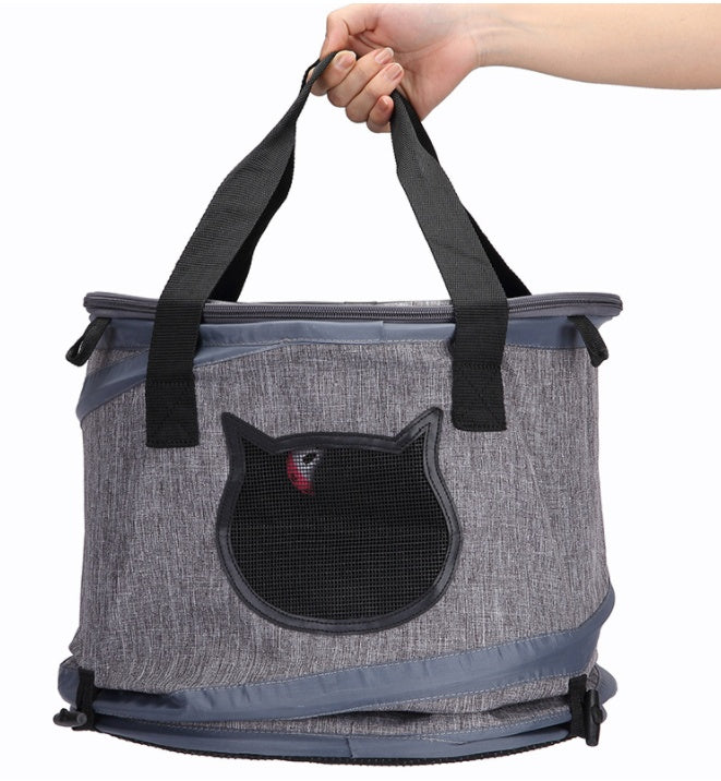 Fodable Pet Dog Cat Carrier Bag Outdoor Travel Cat Tunnel