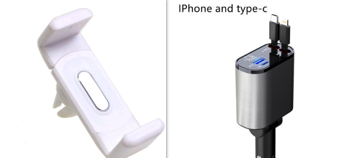Super Fast USB & Type-C Adapter for Car Cigarette Lighter