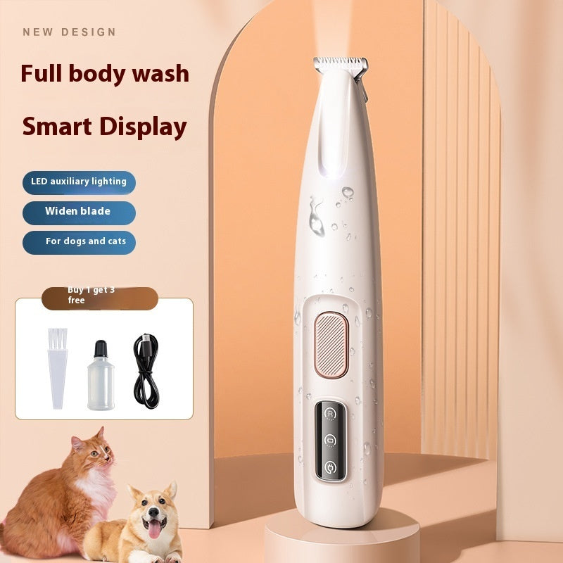 Pets Dog Paw Trimmer with LED Light
