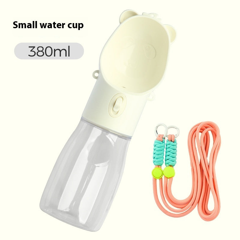 2-in-1 Portable Dog Water Bottle & Food Container