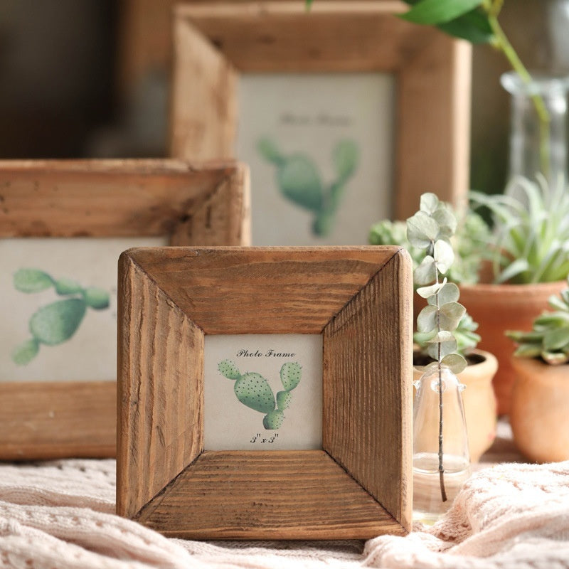 Solid Wood Tabletop Picture Frame