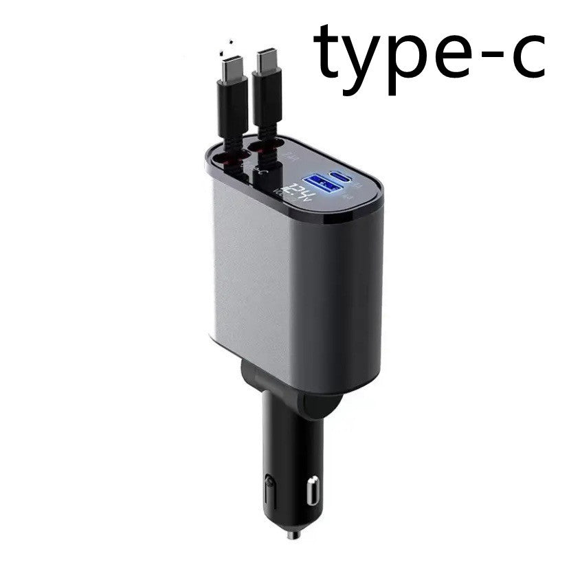 Super Fast USB & Type-C Adapter for Car Cigarette Lighter