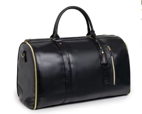 Foldable PU Leather Travel Duffel