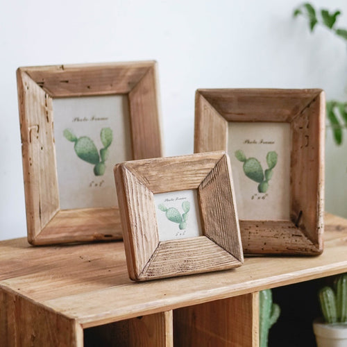 Solid Wood Tabletop Picture Frame