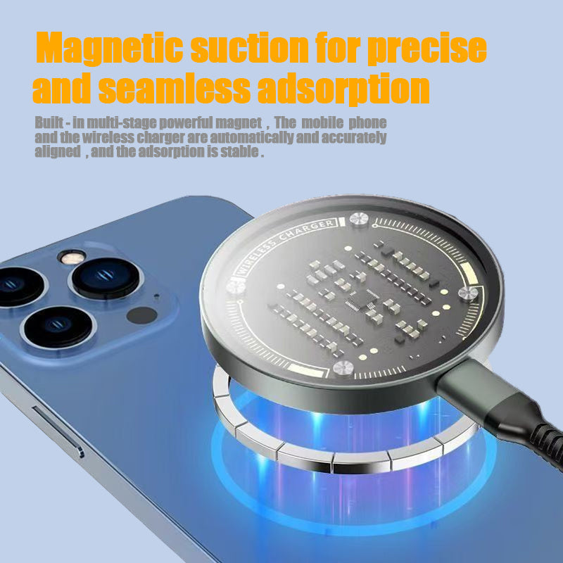 15W Magnetic Qi Wireless Charger