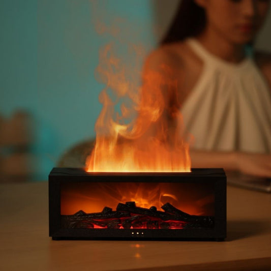 Fireplace Flame Aromatherapy Humidifier