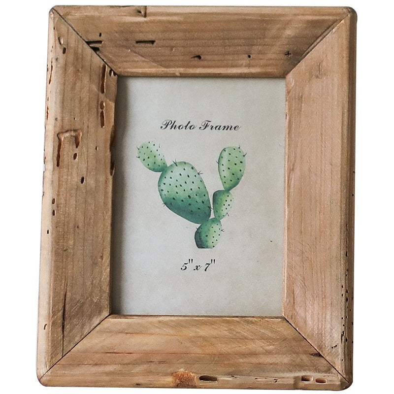 Solid Wood Tabletop Picture Frame