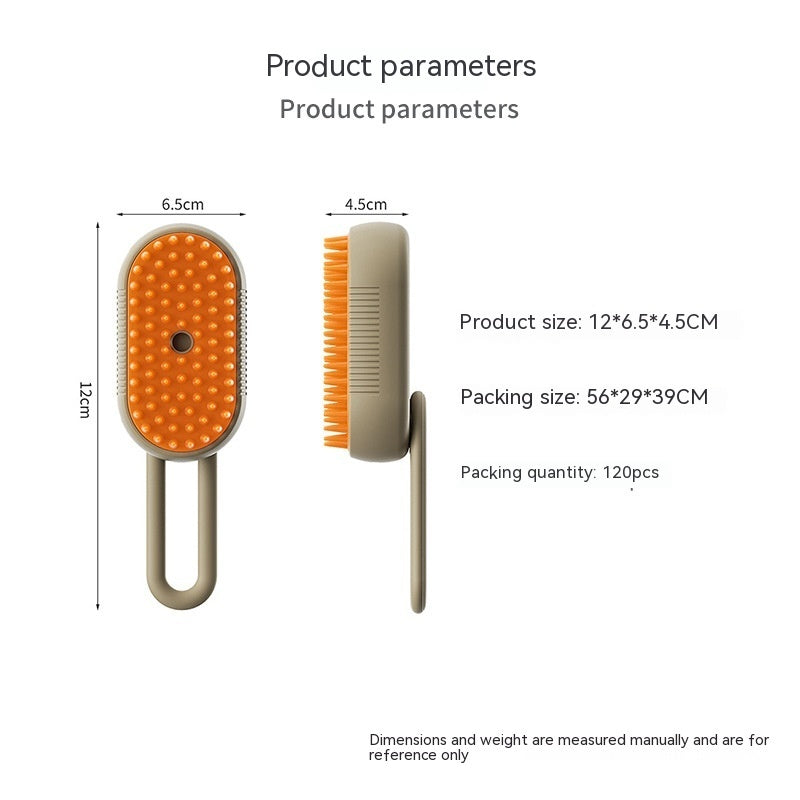3-in-1 Electric Spray Pet Grooming Comb