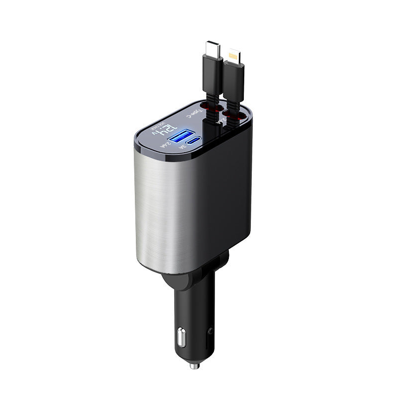 Super Fast USB & Type-C Adapter for Car Cigarette Lighter