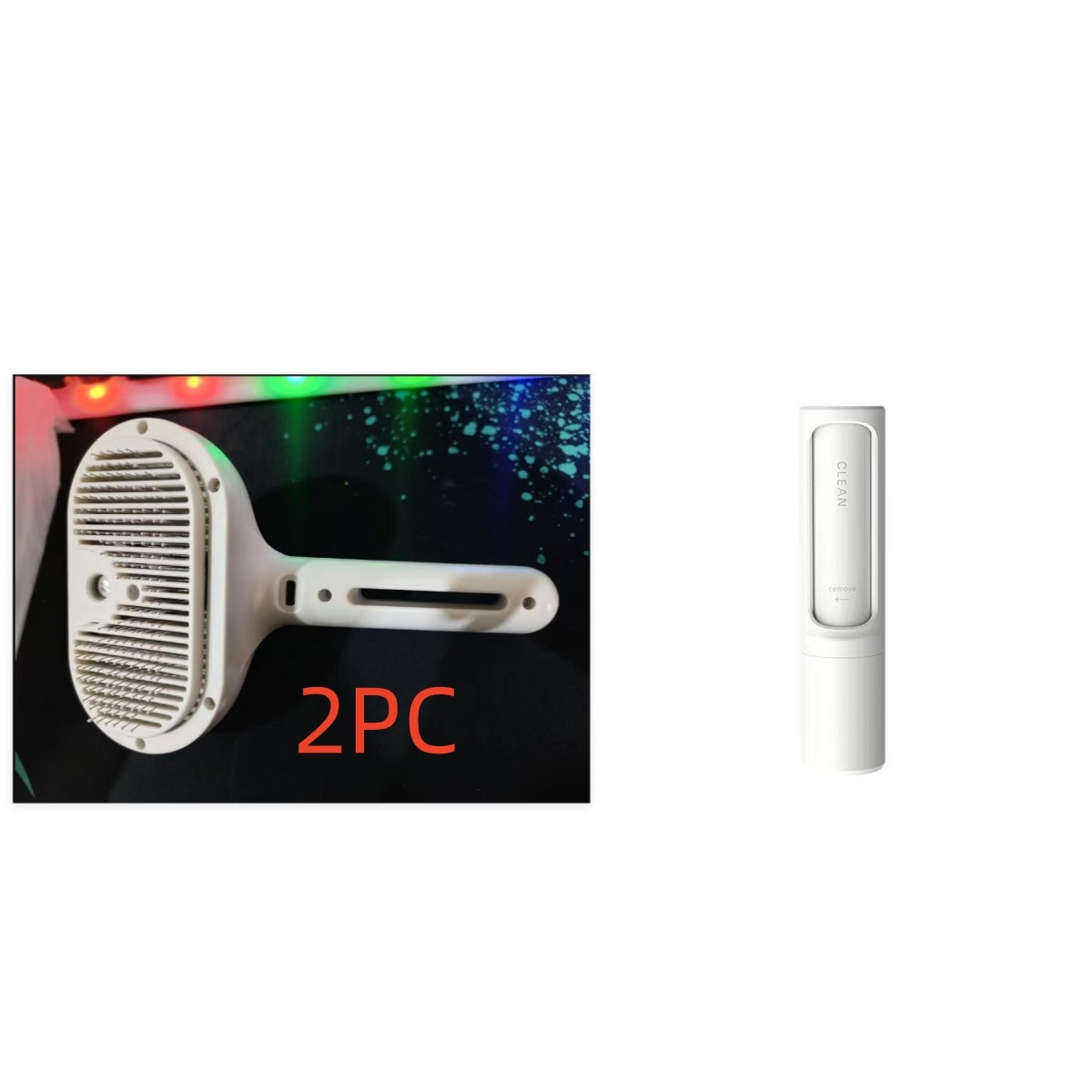 Self-Cleaning Pet Grooming Comb with Mist Humidifier