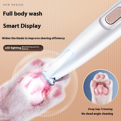 Pets Dog Paw Trimmer with LED Light