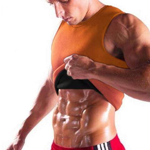 Men’s Body Shaping Neoprene Sauna Vest with Logo