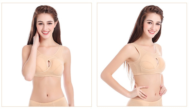Cotton Anti-Expansion, Anti-Sag Support Bra