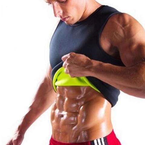 Men’s Body Shaping Neoprene Sauna Vest with Logo