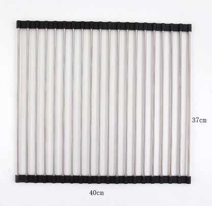 Folding Kitchen Drain Sink Rack