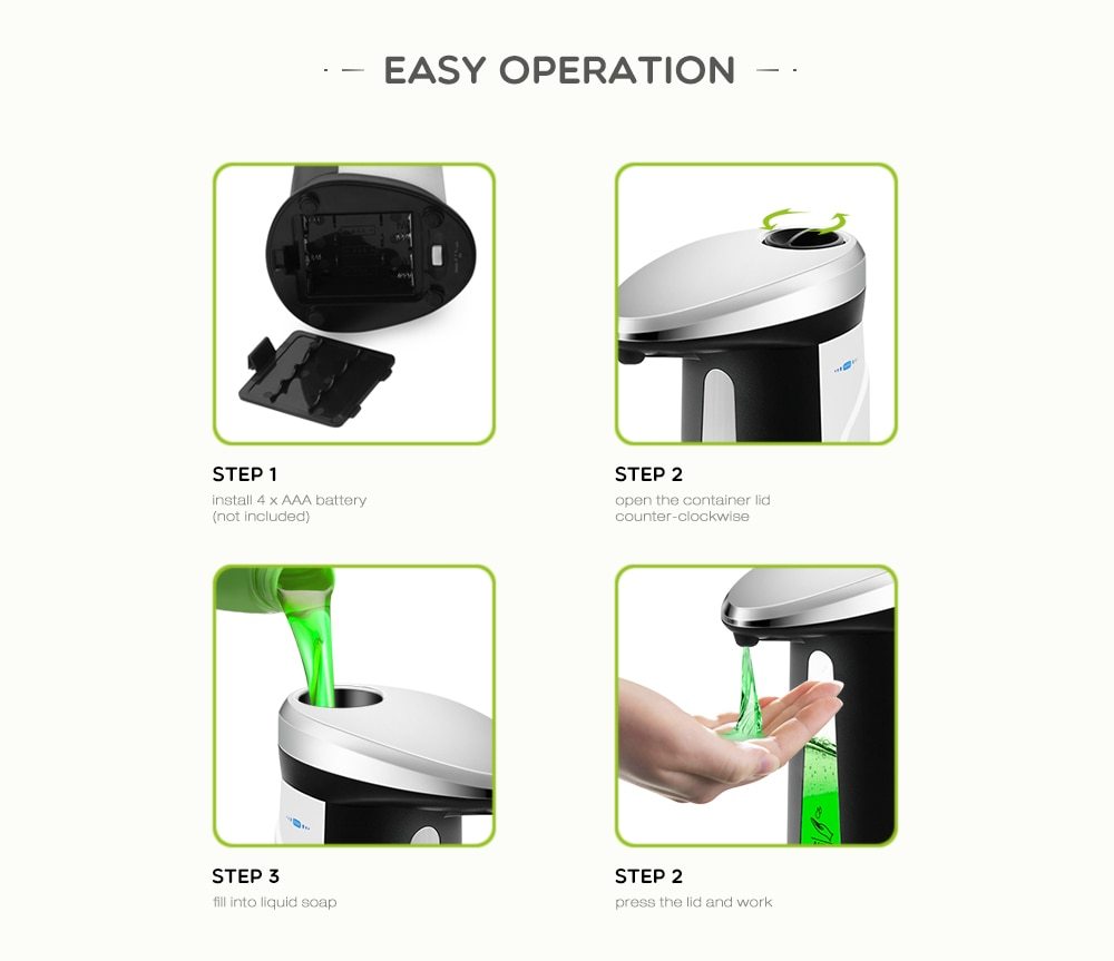 Touchless Automatic Soap Dispenser